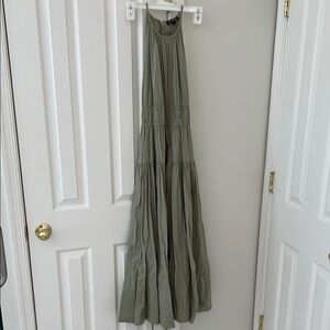 J. Crew  Sage Green Maxi Dress